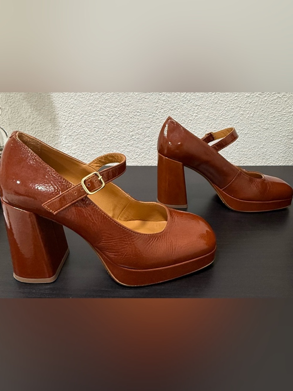 Sezane Georgia High Mary Janes